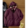 Fleece Reversible Hoodie, , large