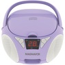 Magnavox Portable CD Boombox, Purple, large