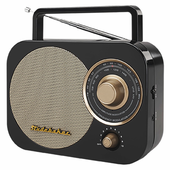 Studebaker Portable AM/FM Radio, , large