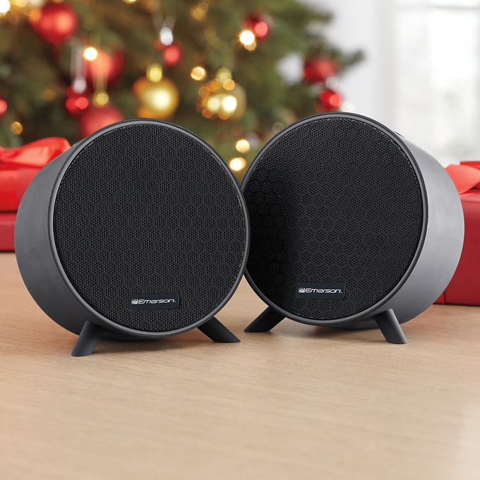 Emerson Dual TWS Bluetooth Speaker Combo, , large
