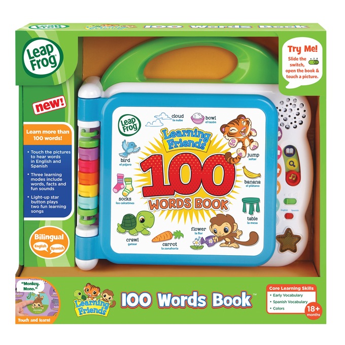 Leap Frog Learning Friends 100 Words Book, , large