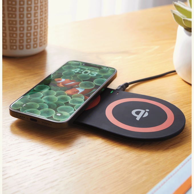 Azpen Qi Wireless Dual Charging Pad, , large
