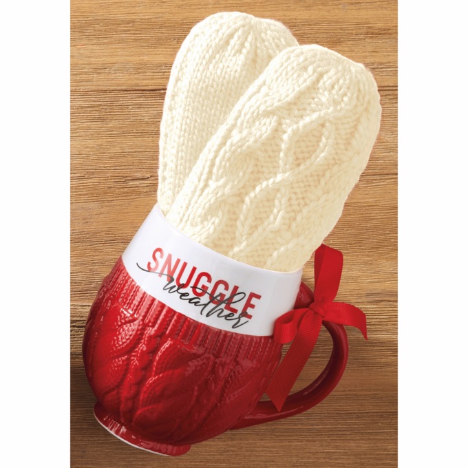 2-Piece Mitten and Mug Set, , large