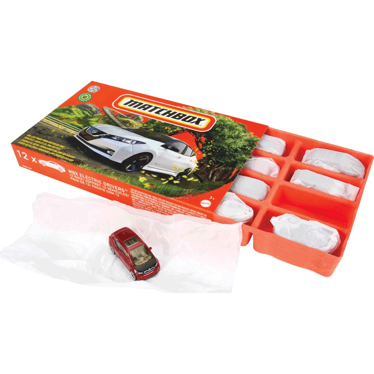 MATTEL MATCHBOX CARS 12台セット 12-Piece Matchbox EV Car Set | Swiss Colony