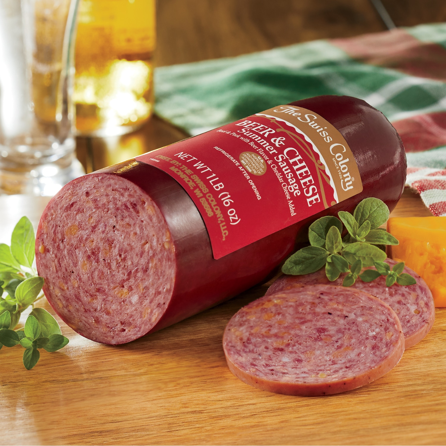 BeerCheese Sausage Swiss Colony