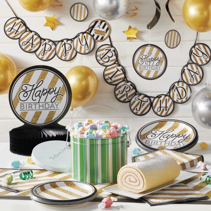 Black & Gold Summer Party Kit, , large