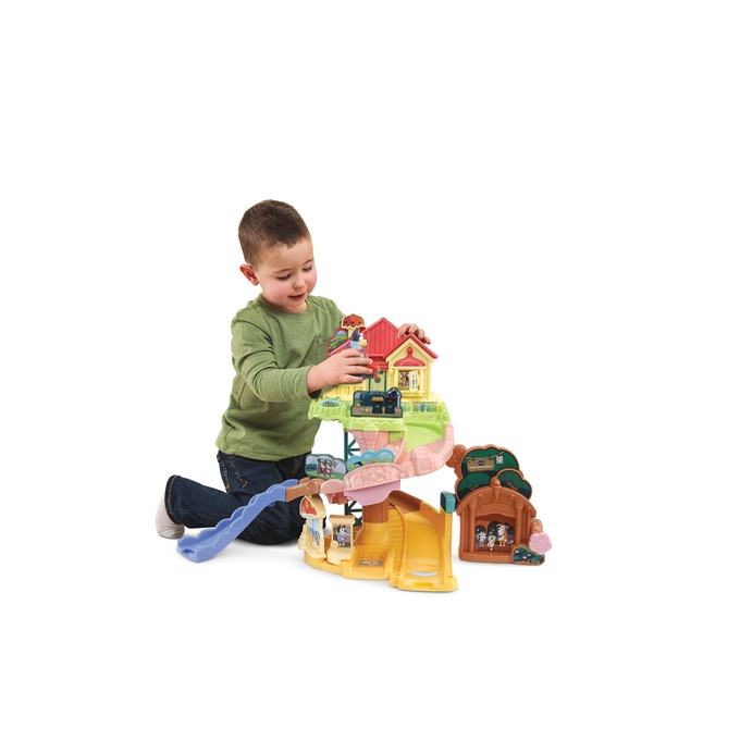 VTech Go! Go! Smart Wheels Bluey Road Trip Playset, , large