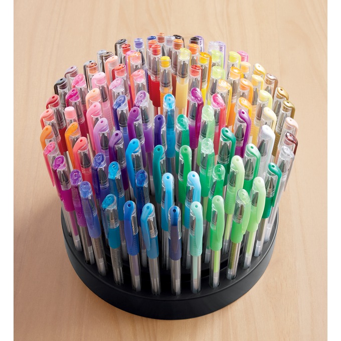Gelwriter 100 gel outlet pens w stand