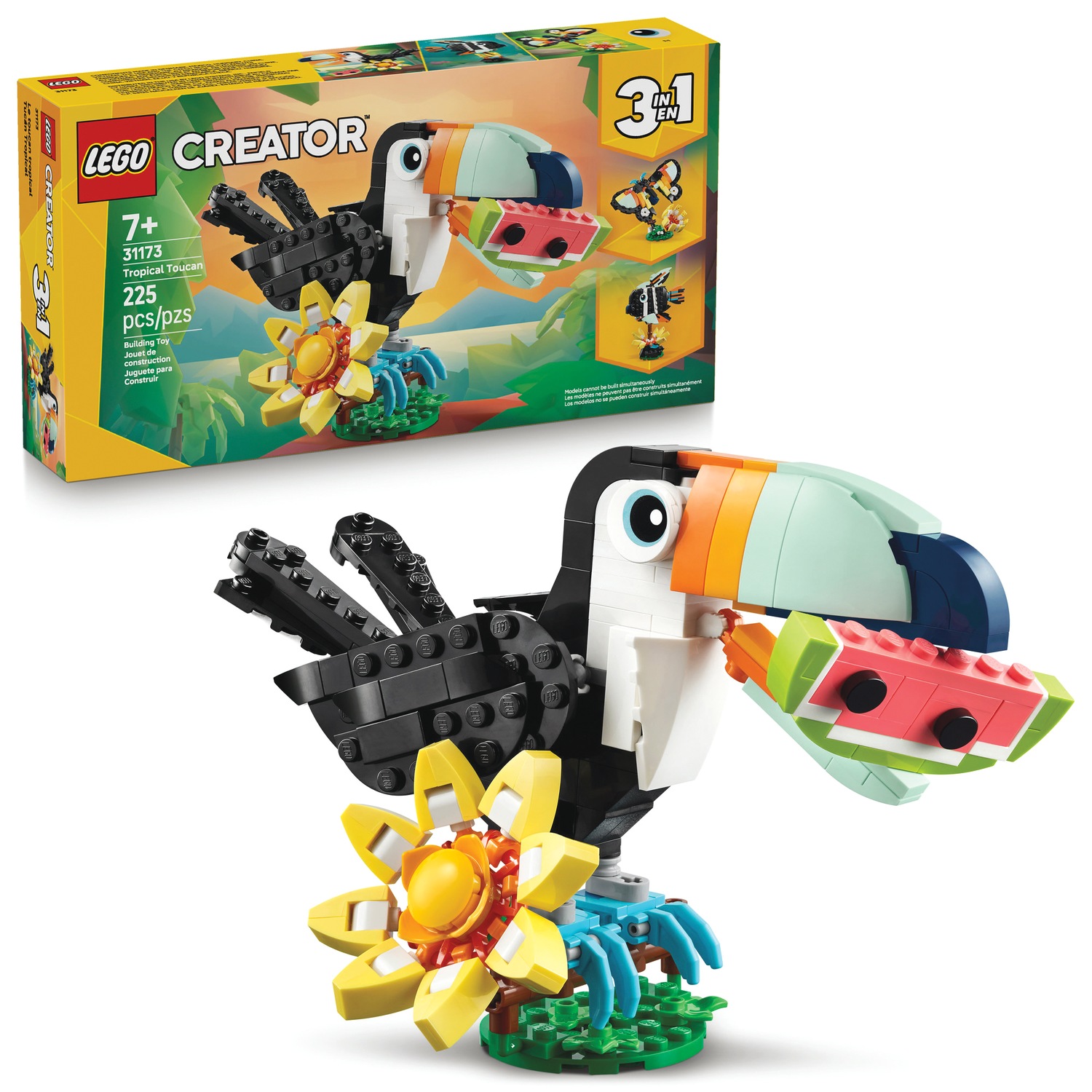 LEGO Creator 3-in-1 Wild Animals: Tropical Toucan | Swiss Colony