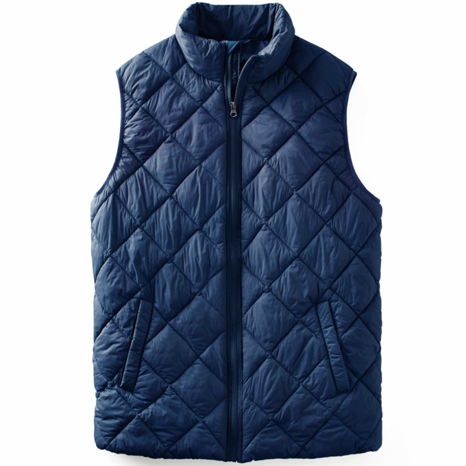 Men's Light Puffer Vest, , large