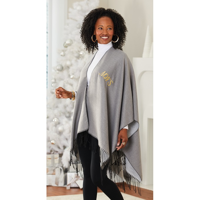 Personalized Fringe Wrap, , large
