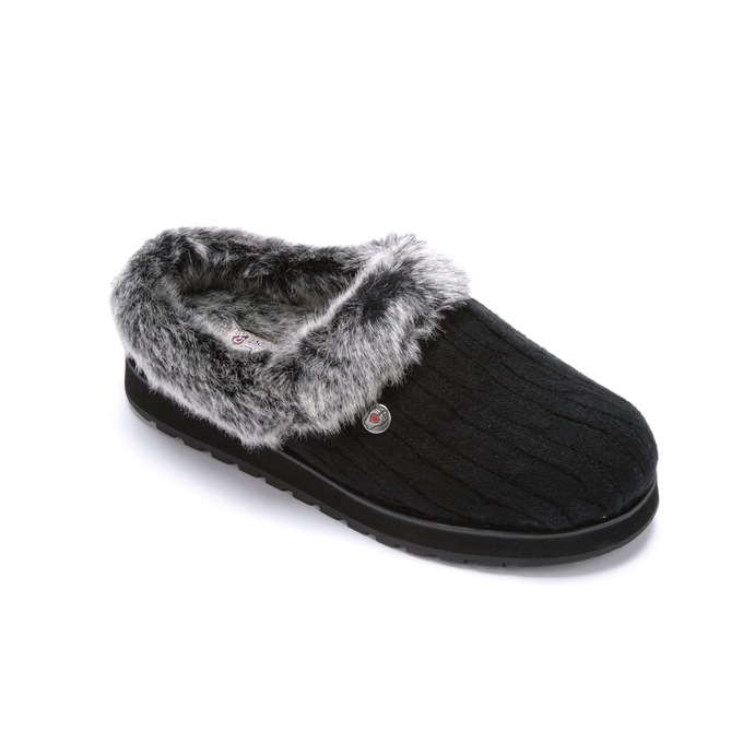 Skechers Women's Ice Angel Mule by BOBS, Black, large