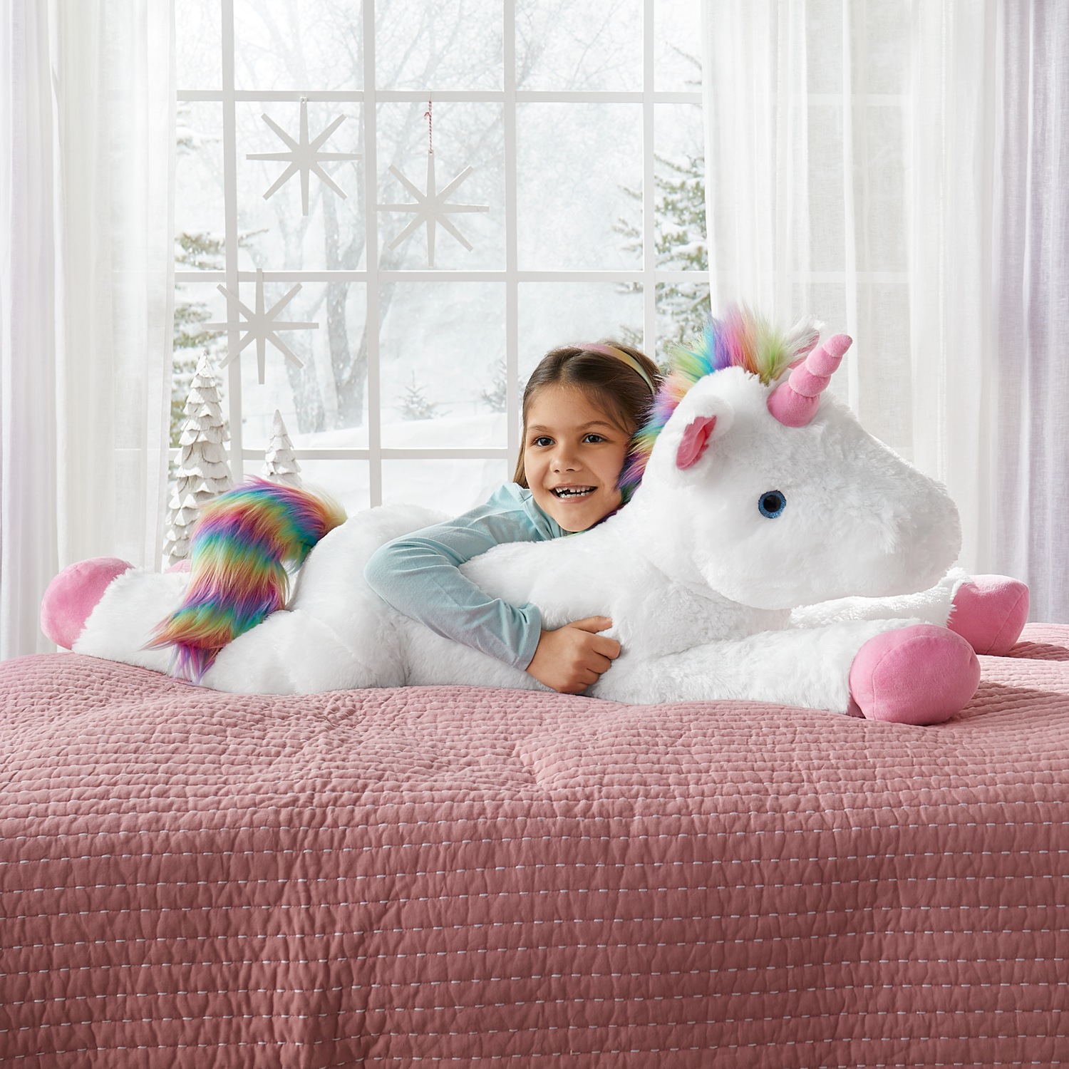 Plush Oversized Snuggle Animal Swiss Colony
