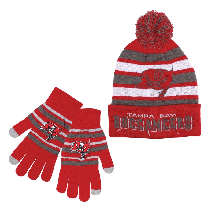 NFL Lit Hat And Gloves Set, , large