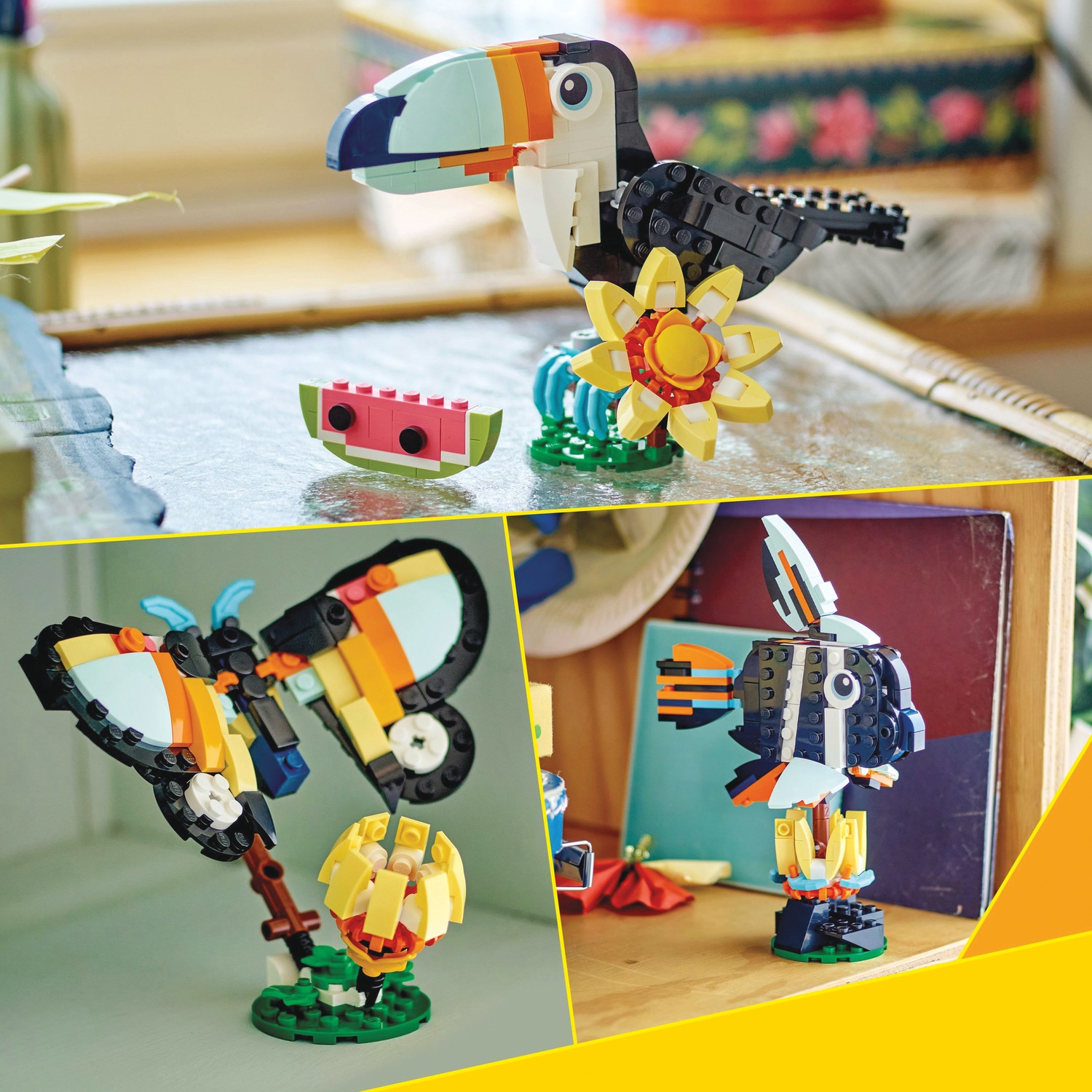 LEGO Creator 3-in-1 Wild Animals: Tropical Toucan | Swiss Colony