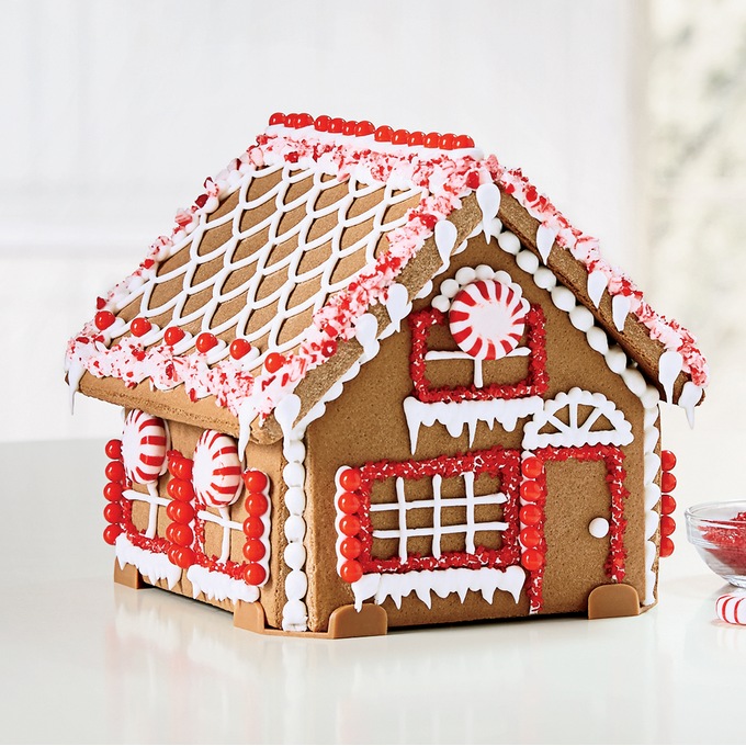 Gingerbread House Kit Delivery Included Swiss Colony