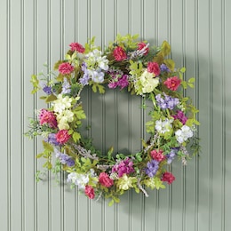 Spring Blooms Wreath, , large