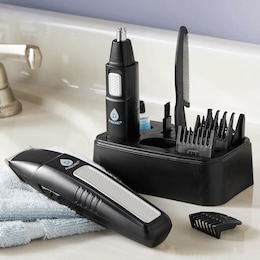 Men&#39;s Grooming Kit with Stand, , large