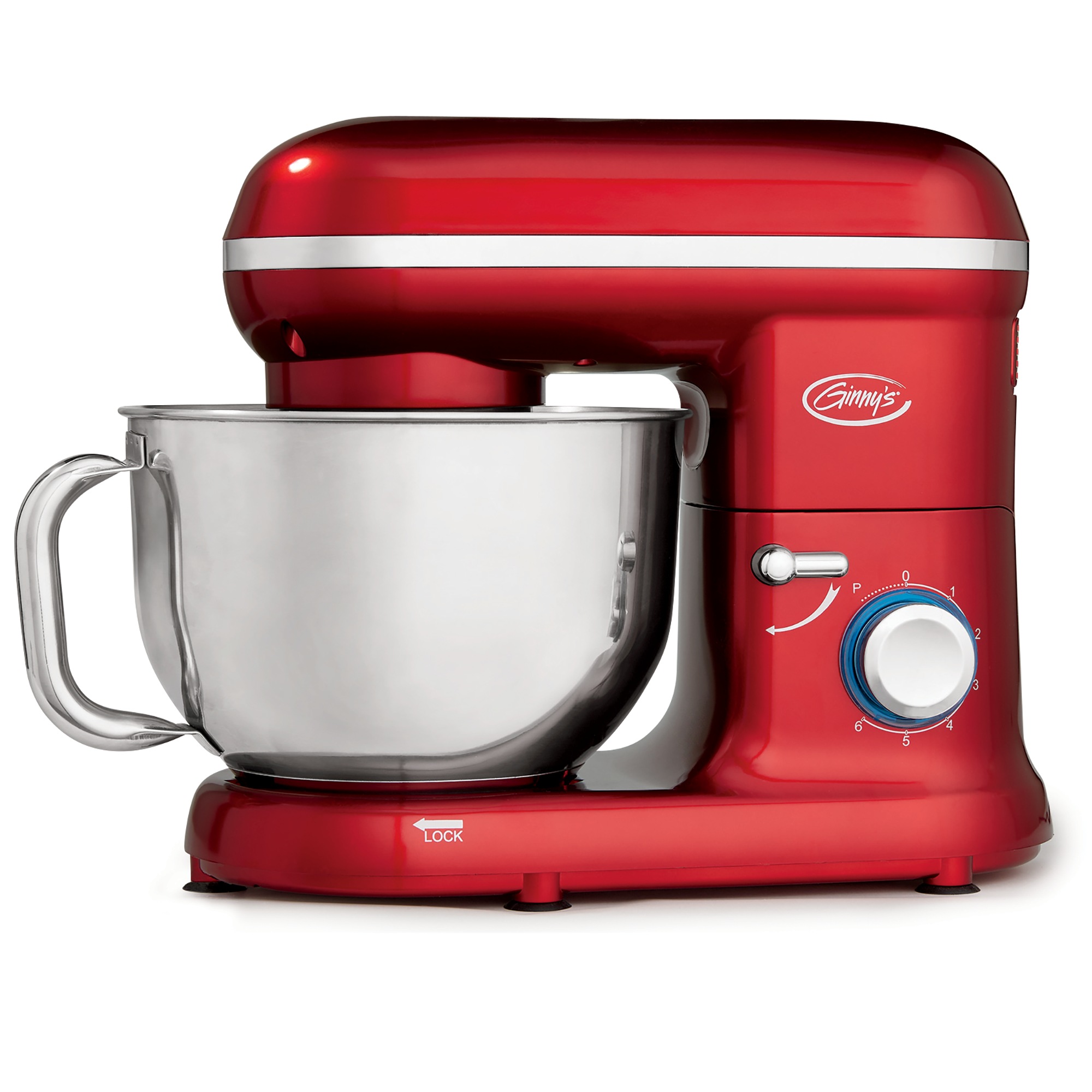 Ginny's Stand Mixer, Metallic Delicious Red, large