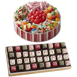 Traditional Candy plus Merry Christmas Petits Fours, , large