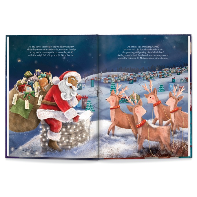 Our Family&#39;s Night Before Christmas Personalized Storybook, , large