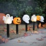 Set of 6 Solar Halloween Stakes, , large