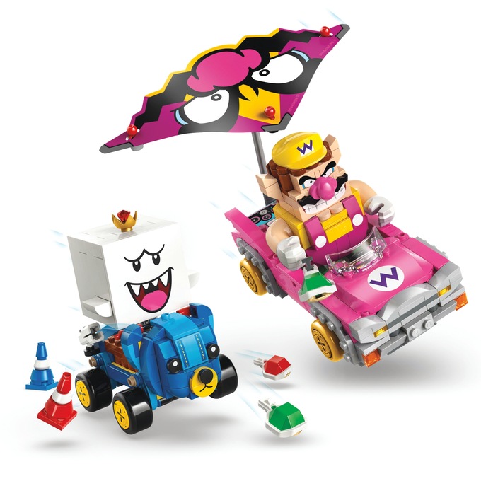 LEGO Super Mario Mario Kart – Wario & King Boo, , large