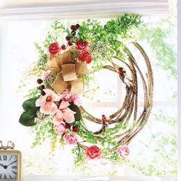 Wreath with Birds, , large