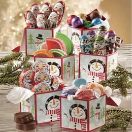 Snowman Candy Boxes, , large