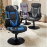 Immersive Audio and Vibration Swivel Gaming Chair, , large