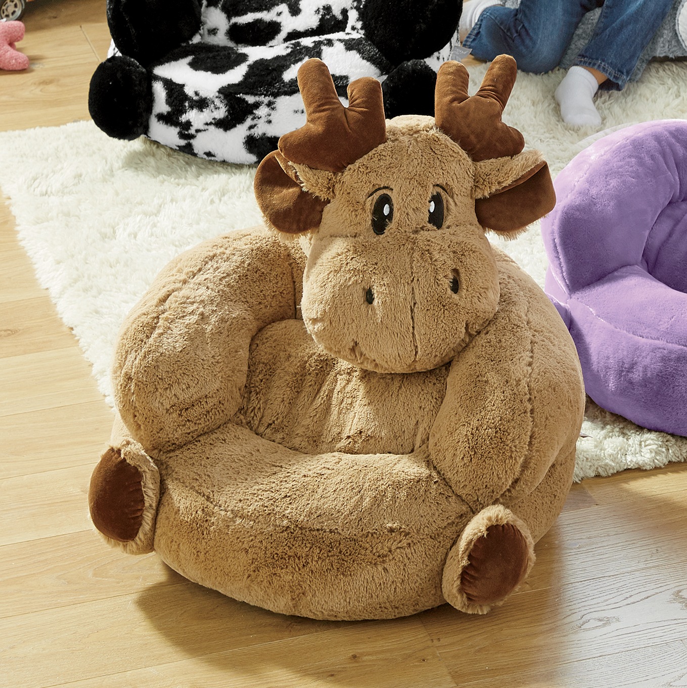 stuffed animal chair