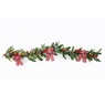 LED Lighted Pine and Berry Christmas Garland, Multi, large