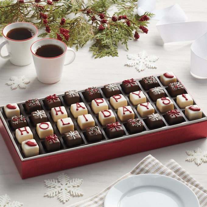 Happy Holiday Petits Fours - Delivery Included, , large