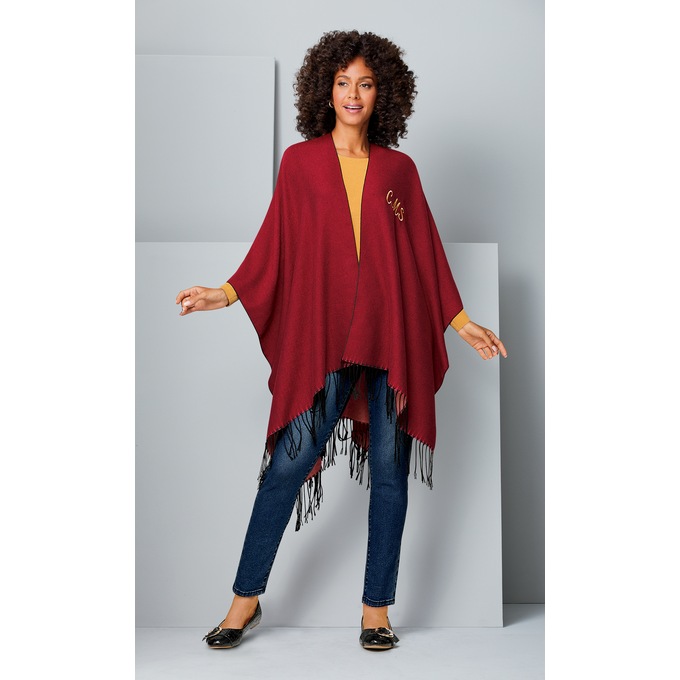Personalized Fringe Wrap, , large