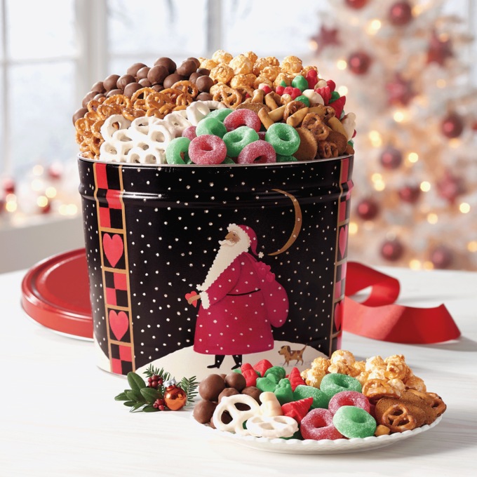 Santa’s Snacks Tin, , large