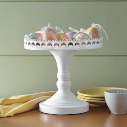 Decorative Pedestal Tray, , large