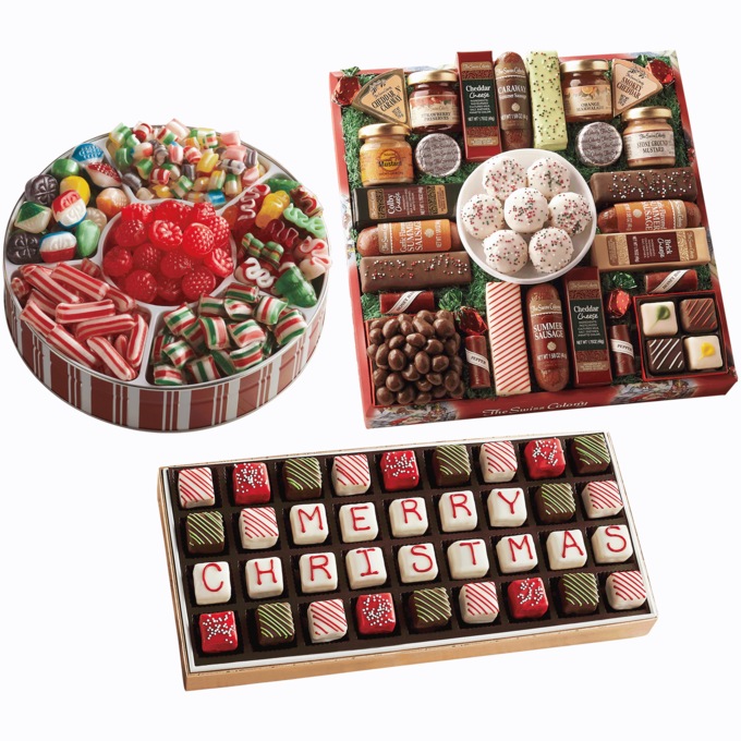 27 Favorites plus Traditional Candy and Merry Christmas Petits Fours, , large