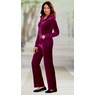 Chain Trim Velour Set, , large