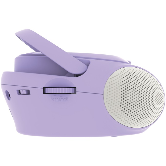 Magnavox Portable CD Boombox, Purple, large
