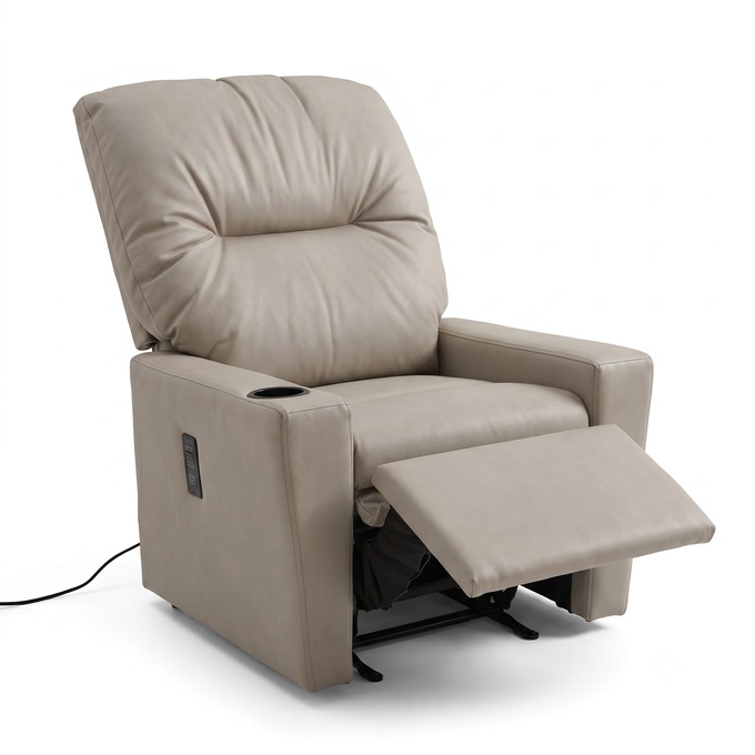 Youth Recliner with USB Ports, , large