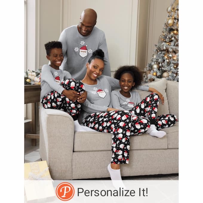 Holiday Pajamas Custom Family Pajamas Christmas Personalized