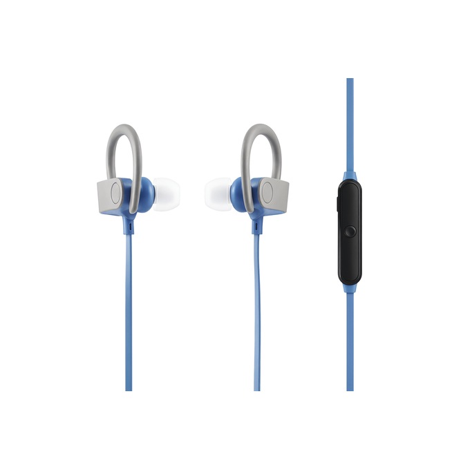 Emerson Fitness Earbuds, Blue, large