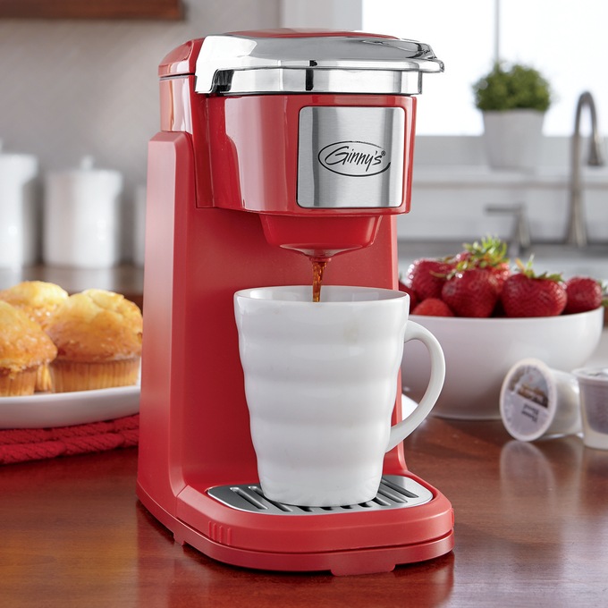 Ginny's Single-Serve Pod Coffee Maker, , large