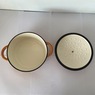 Set of 3 Cast Iron Dutch Ovens with Lids, Multi, large