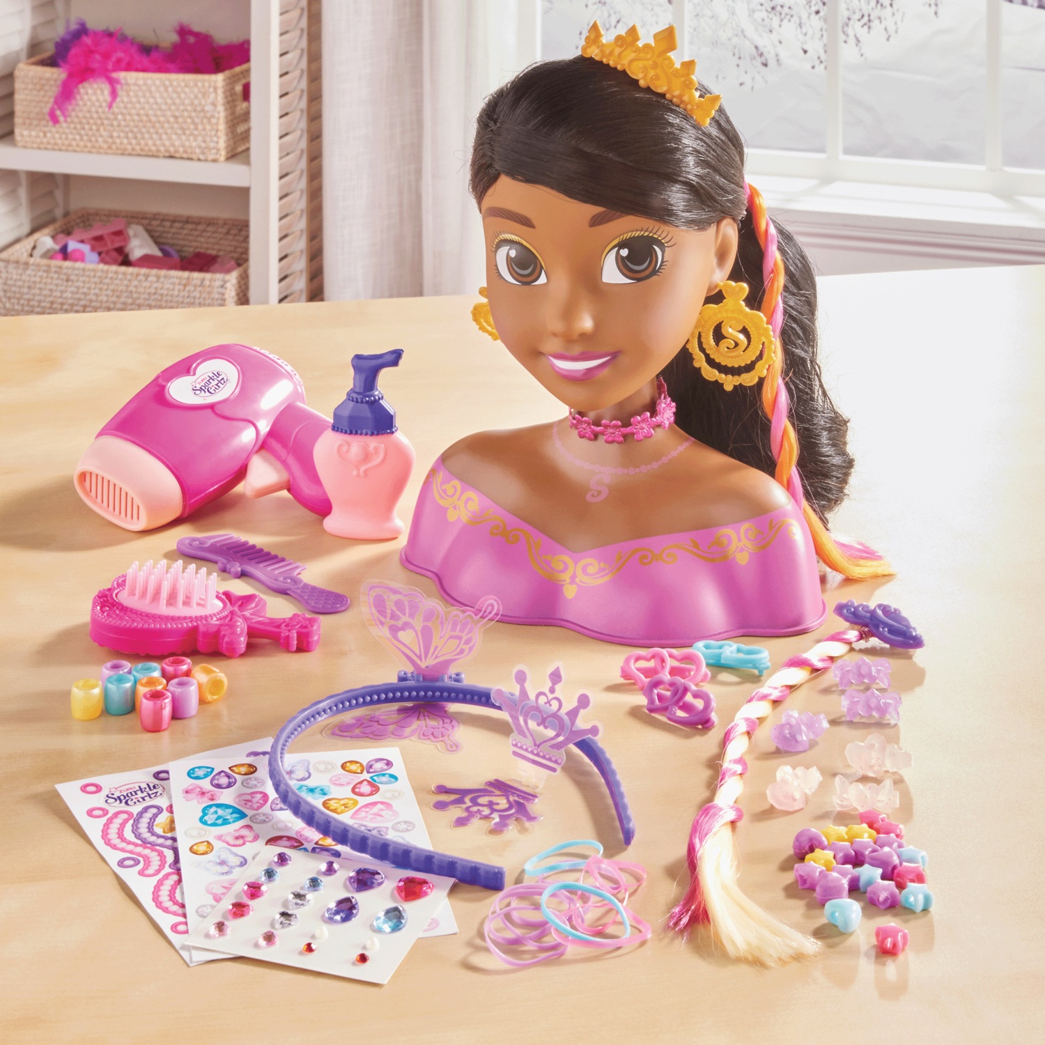 Funville sparkle girlz styling head store