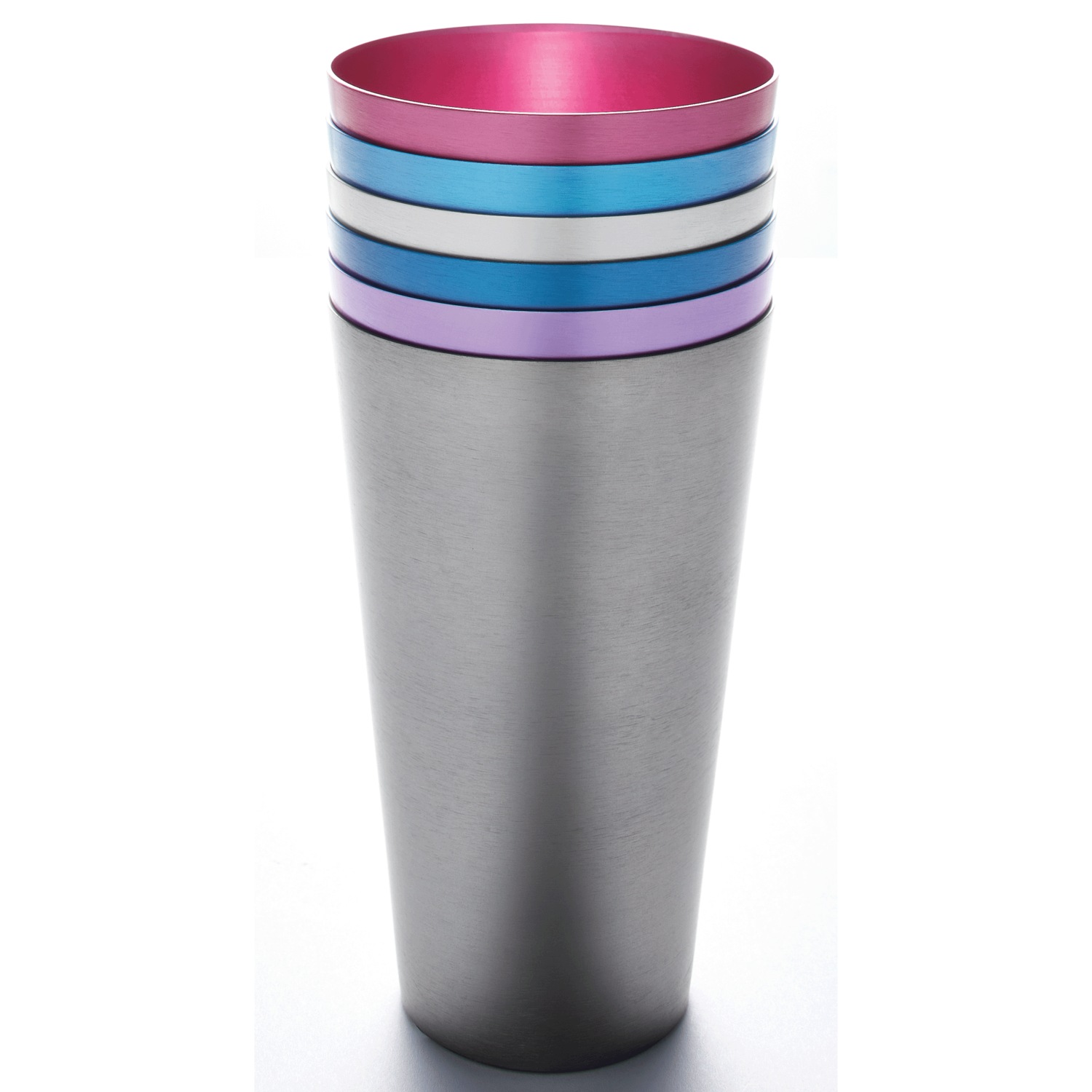Set of 6 Aluminum Tumblers | Swiss Colony