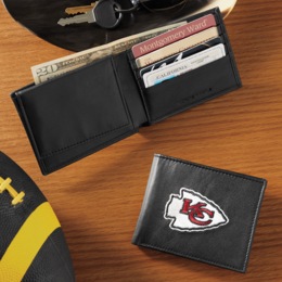 NFL Leather Bifold Wallet, , large