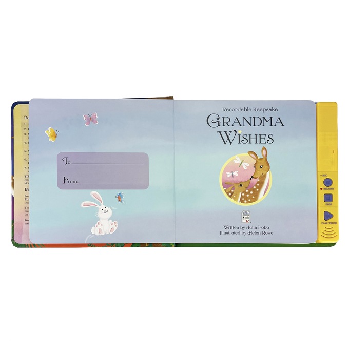 Grandma Wishes Recordable Keepsake, , large
