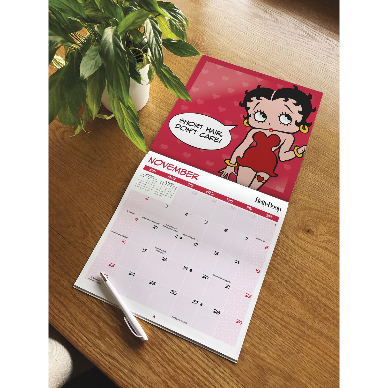 2025 Betty Boop Calendar Swiss Colony