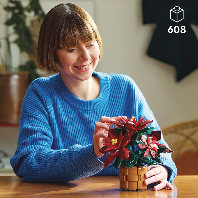 LEGO Botanicals Poinsettia, , large